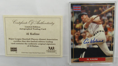 Al Kaline Legends Autograph Collection Alumni Pack