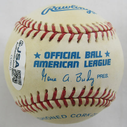 Joe Torre Signed Rawlings Baseball JSA CS78535