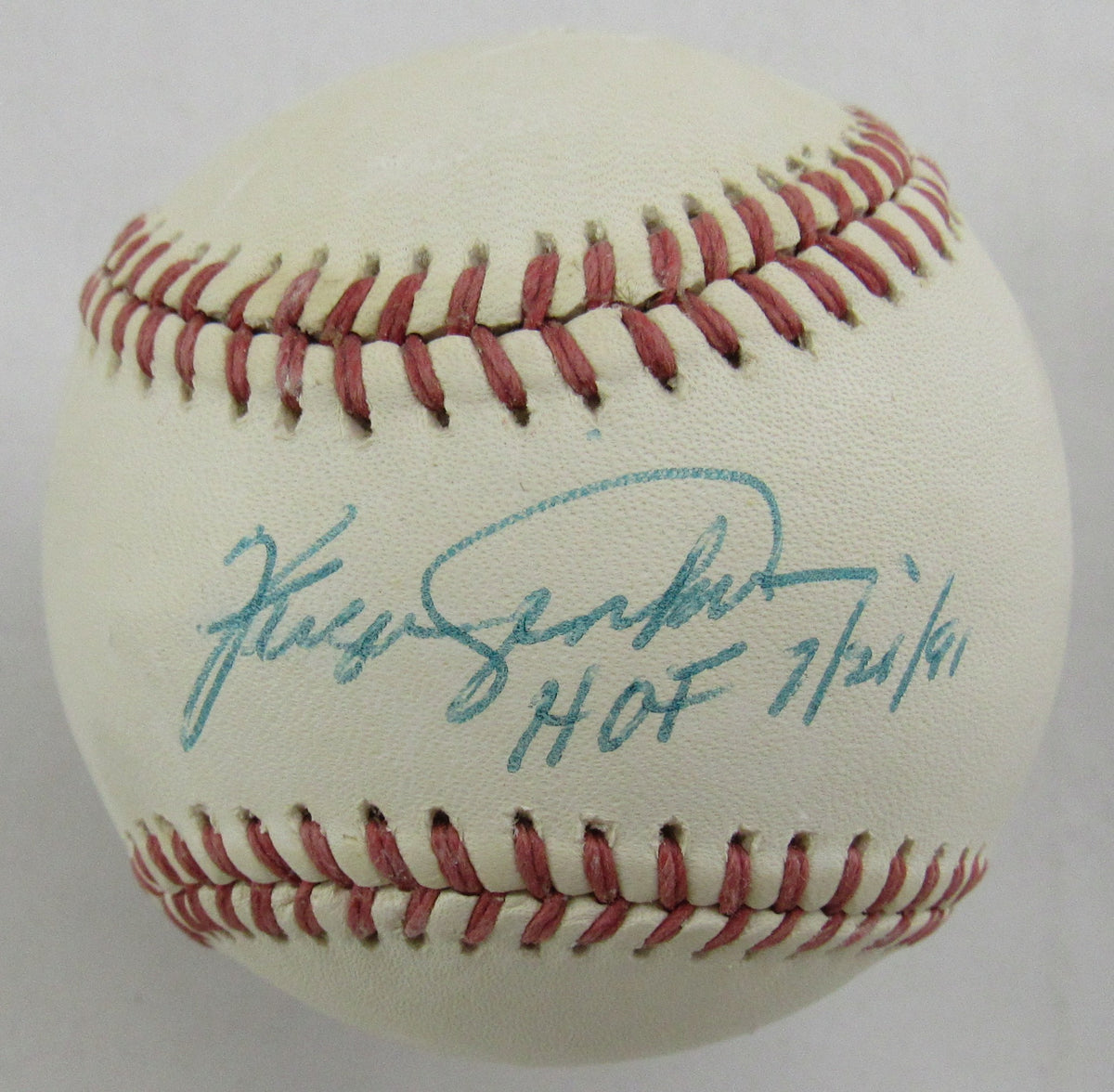 Fergie Jenkins Signed Rawlings Baseball w/ HOF Insc JSA CS78536