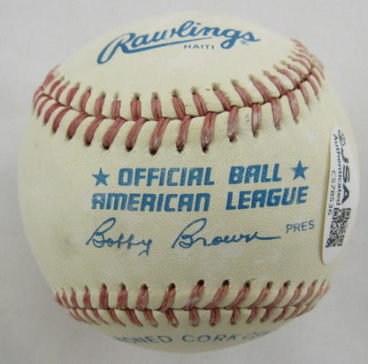 Fergie Jenkins Signed Rawlings Baseball w/ HOF Insc JSA CS78536