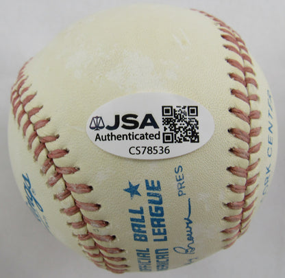 Fergie Jenkins Signed Rawlings Baseball w/ HOF Insc JSA CS78536