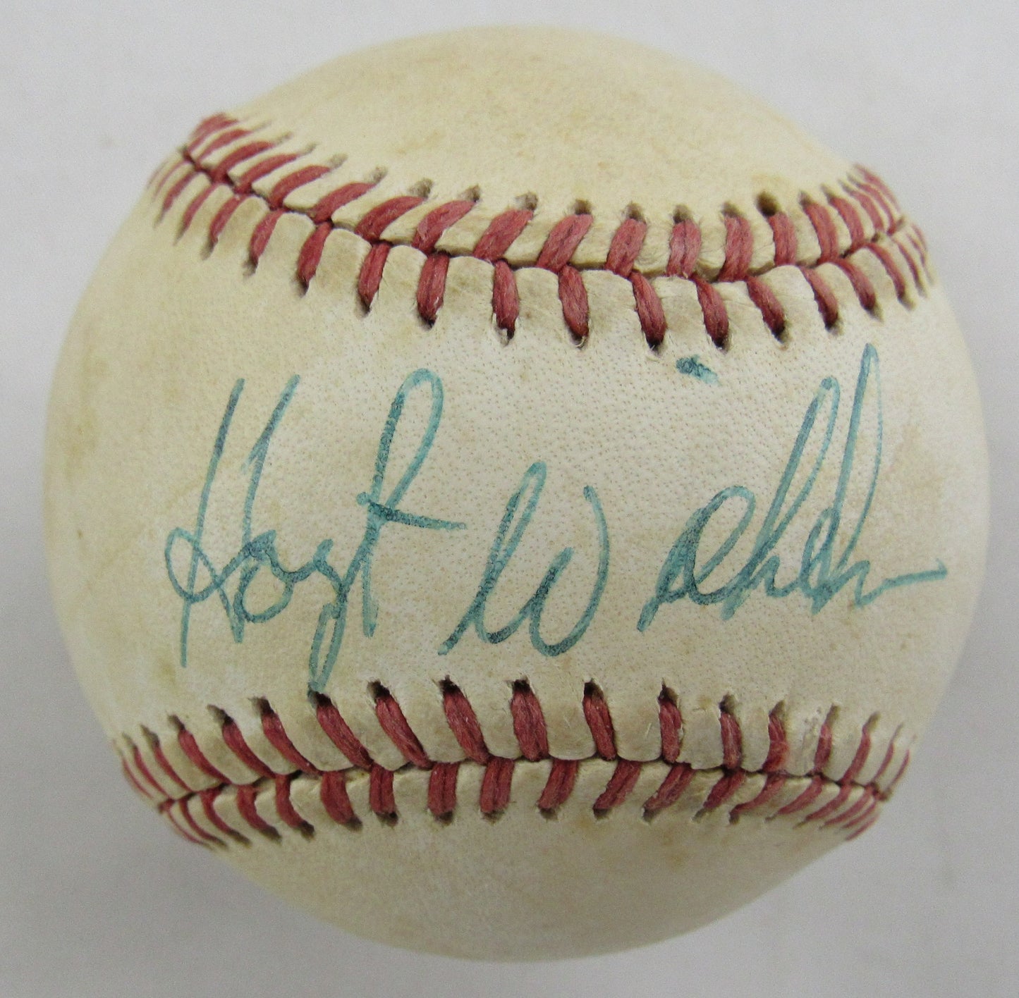 Hoyt Wilhelm Signed Rawlings Baseball JSA CS78537