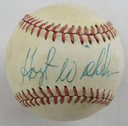 Hoyt Wilhelm Signed Rawlings Baseball JSA CS78537