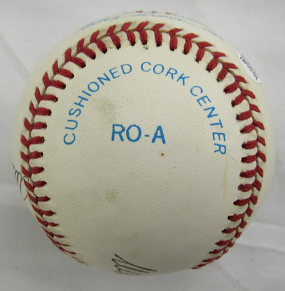 Whitey Ford, Ed Lopat, Allie Reynolds Signed Auto Rawlings Baseball JSA CM07344