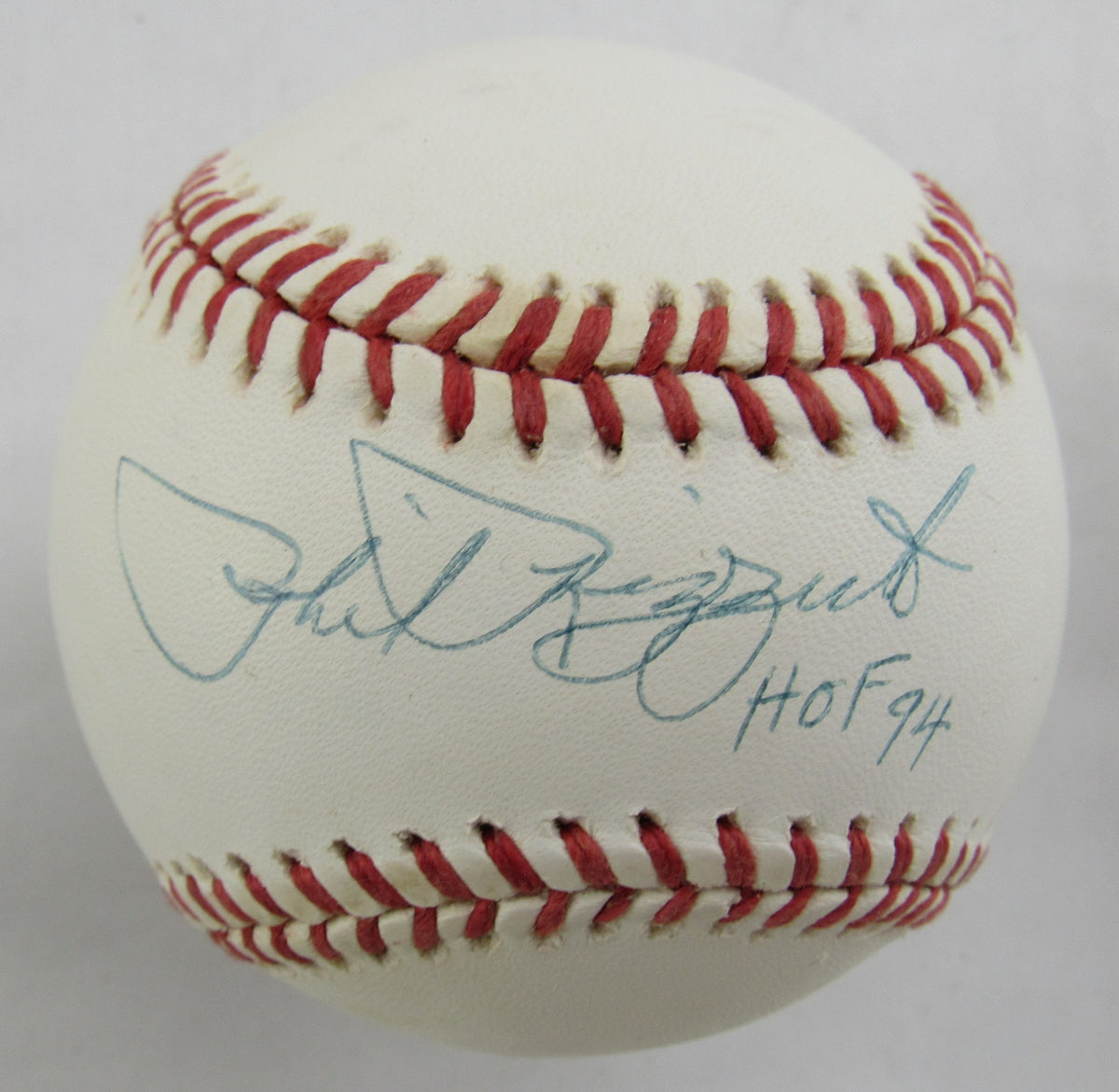 Phil Rizzuto Signed Rawlings Baseball w/ HOF Insc JSA CS78544