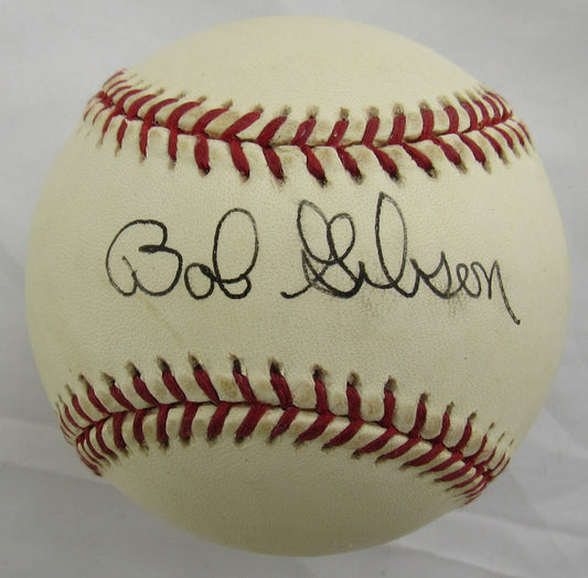 Bob Gibson Signed Auto Rawlings Baseball JSA CM07330