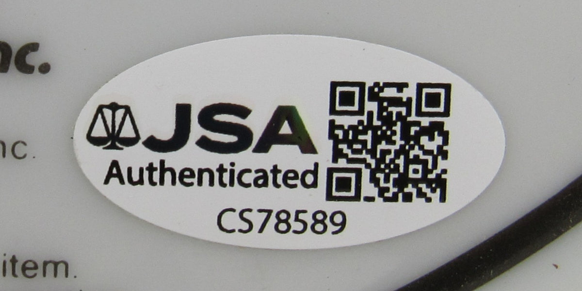 Kareem Abdul-Jabbar Signed Auto Painted Plate JSA CS78589