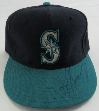 Ken Griffey Jr Signed Auto Mariners Hat JSA CS78618