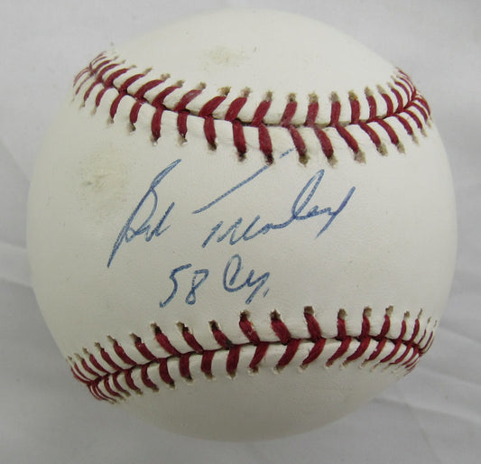 Bob Turley Signed Auto Rawlings Baseball JSA CM07327 wCy Young 58 Inscription