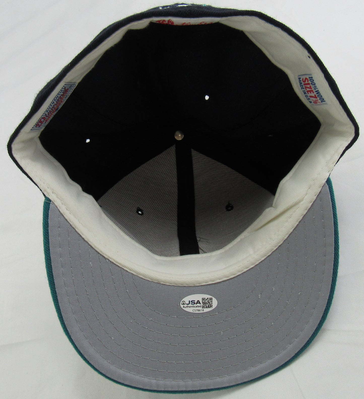 Ken Griffey Jr Signed Auto Mariners Hat JSA CS78618