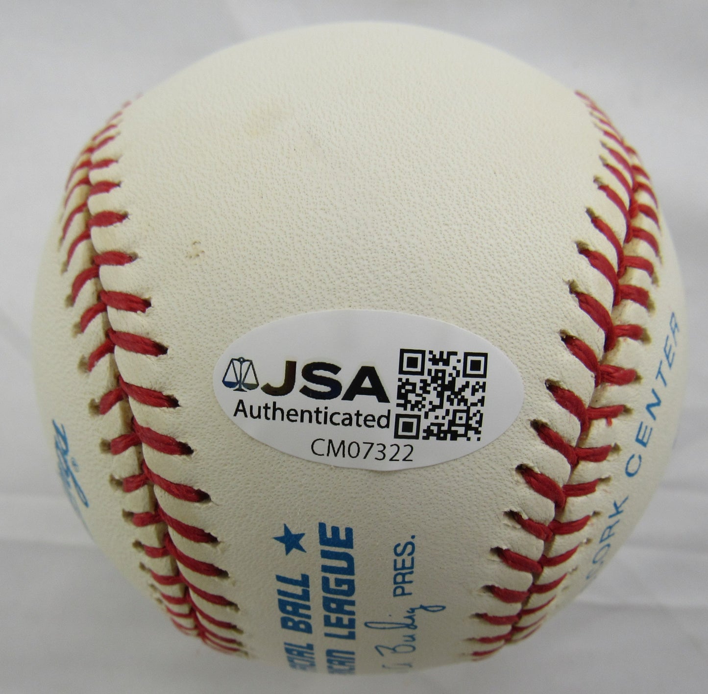 Don Larsen Signed Auto Rawlings Baseball JSA CM07322 - pristine sold 5-3