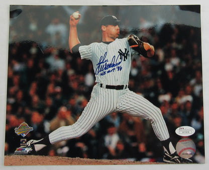 John Wetteland Signed Auto 8x10 Photo JSA H11916