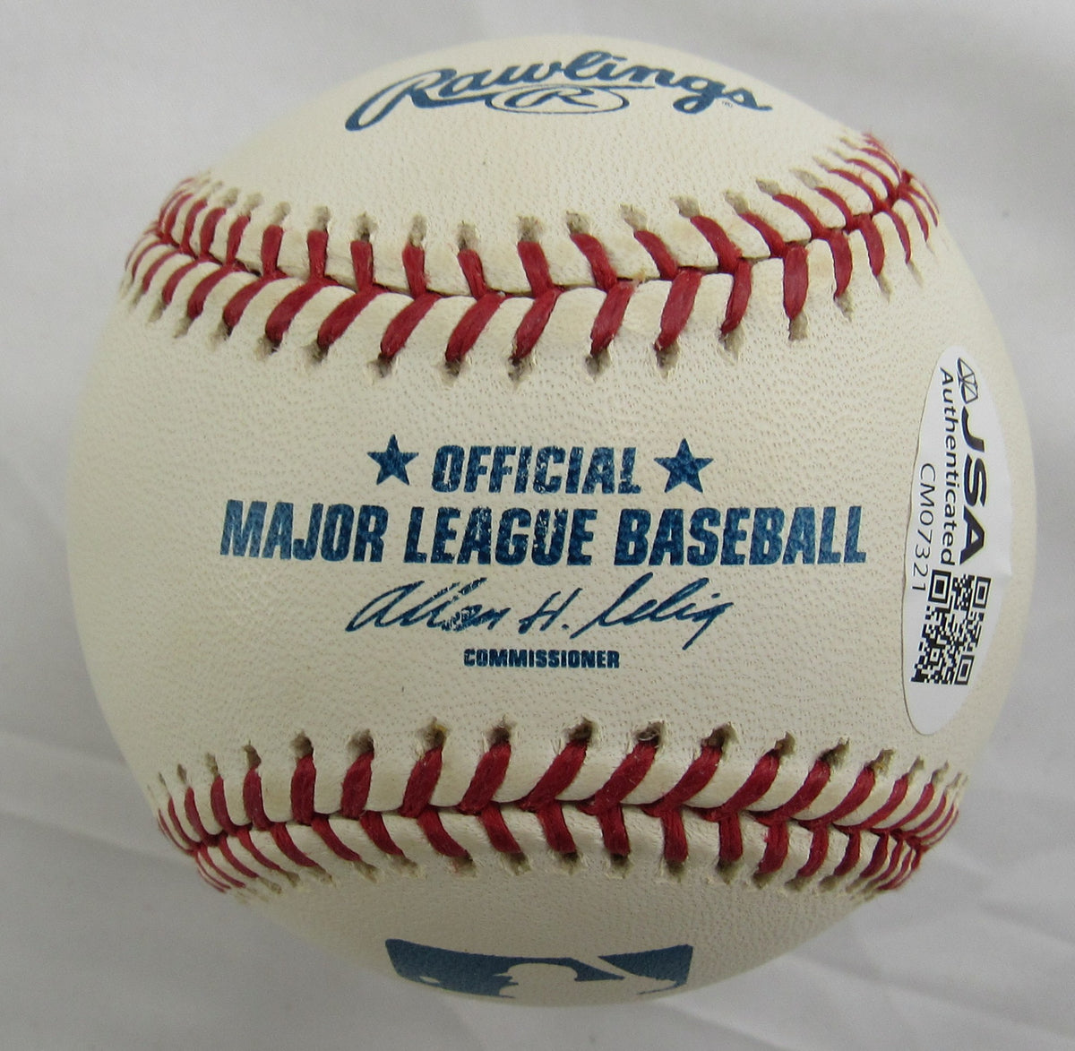 Don Larsen Signed Auto Rawlings Baseball JSA CM07321