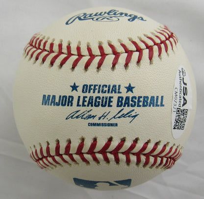 Don Larsen Signed Auto Rawlings Baseball JSA CM07321