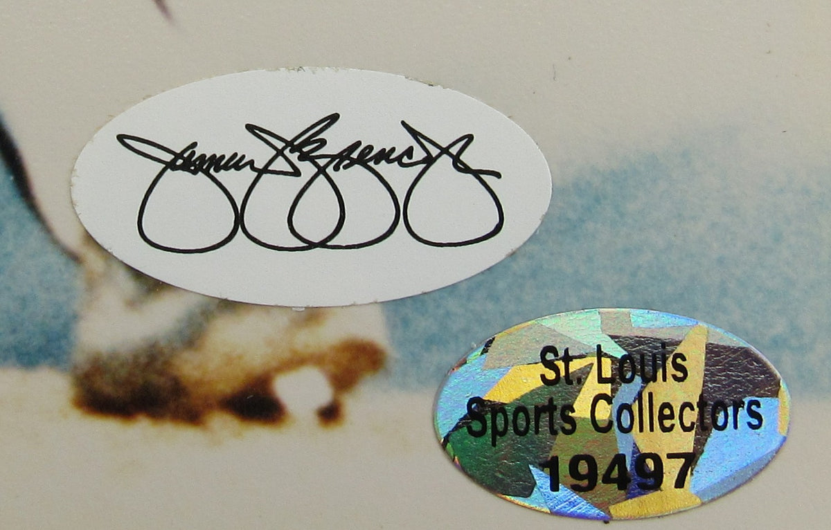 Dave Righetti Signed Auto 8x10 Photo JSA Hologram