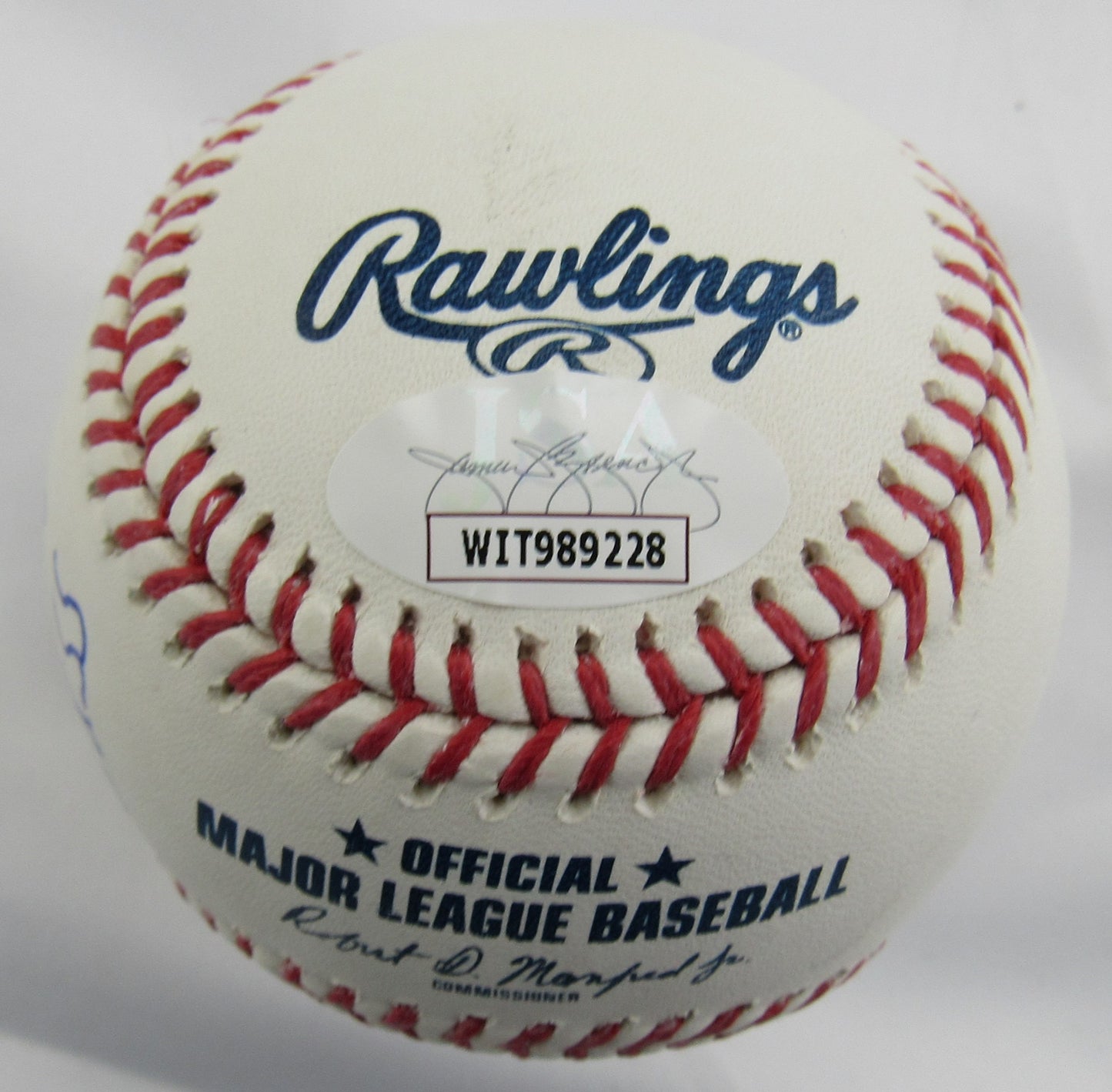 Alan Trammell Signed Six - Stat Baseball Auto Rawlings Baseball JSA WIT989228