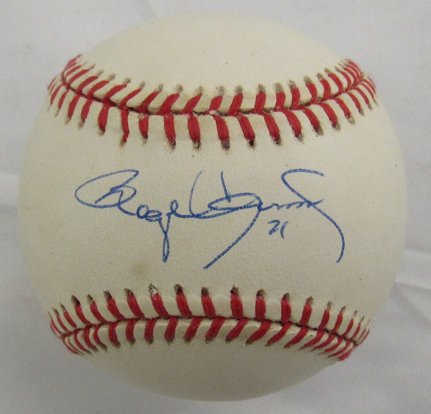 Roger Clemens Signed Auto Rawlings Baseball JSA CM07313