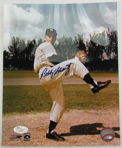Bobby Shantz Signed Auto 8x10 Photo JSA H25521
