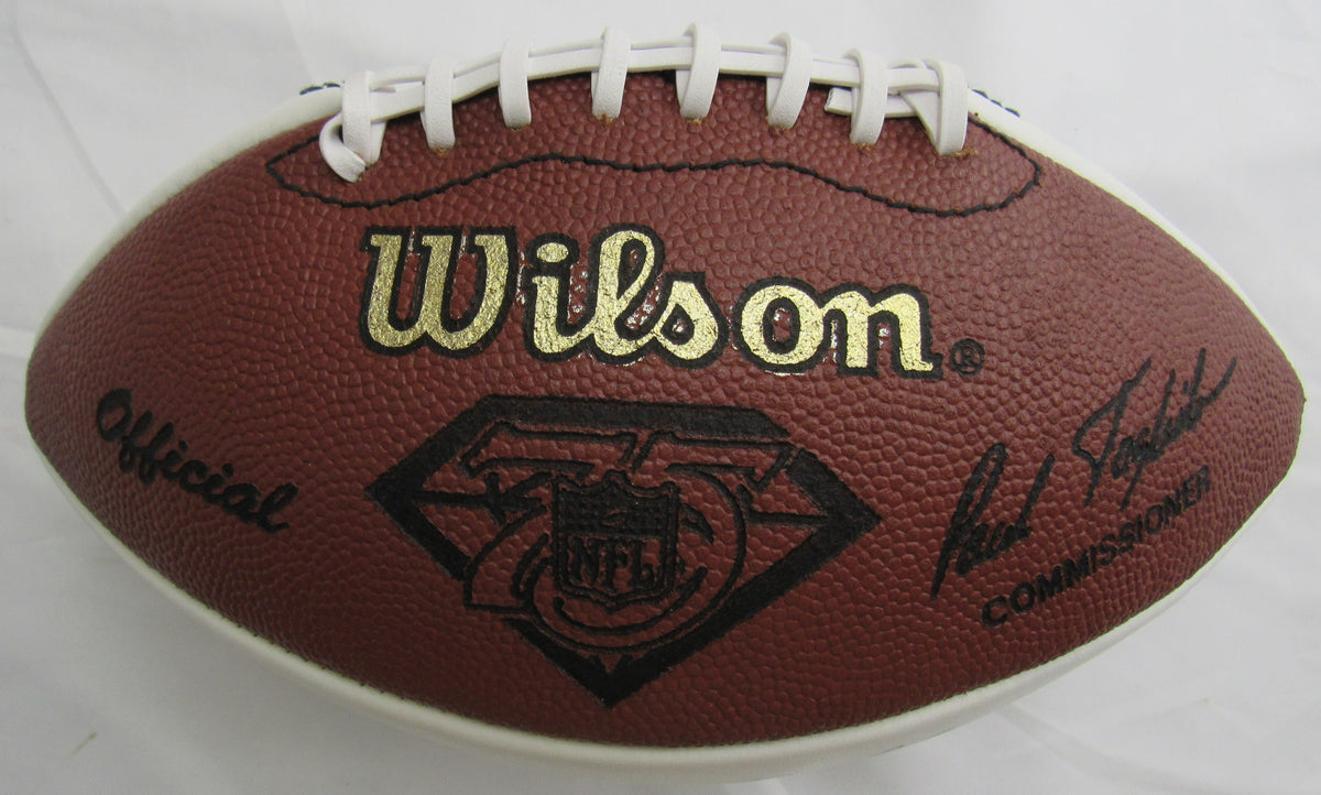 Bob Lilly Signed Auto Wilson Football JSA CM07434