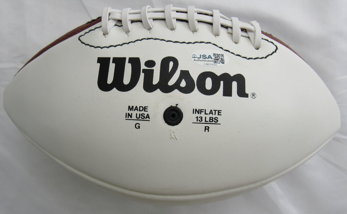 Bob Lilly Signed Auto Wilson Football JSA CM07434