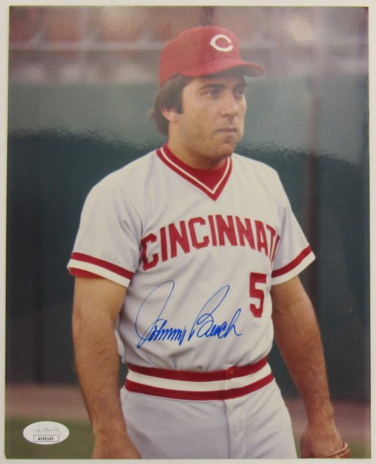 Johnny Bench Signed Auto Autograph 8x10 Photo JSA AV66149