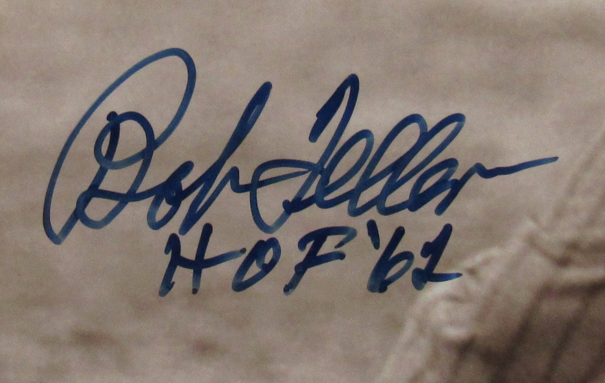Bob Feller Signed Auto 8x10 Photo JSA Authenticated