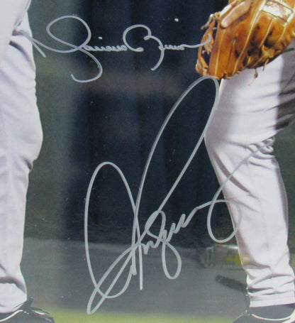 Mariano Rivera Alex Rodriguez Signed Auto 16x20 Photo Framed Steiner COA