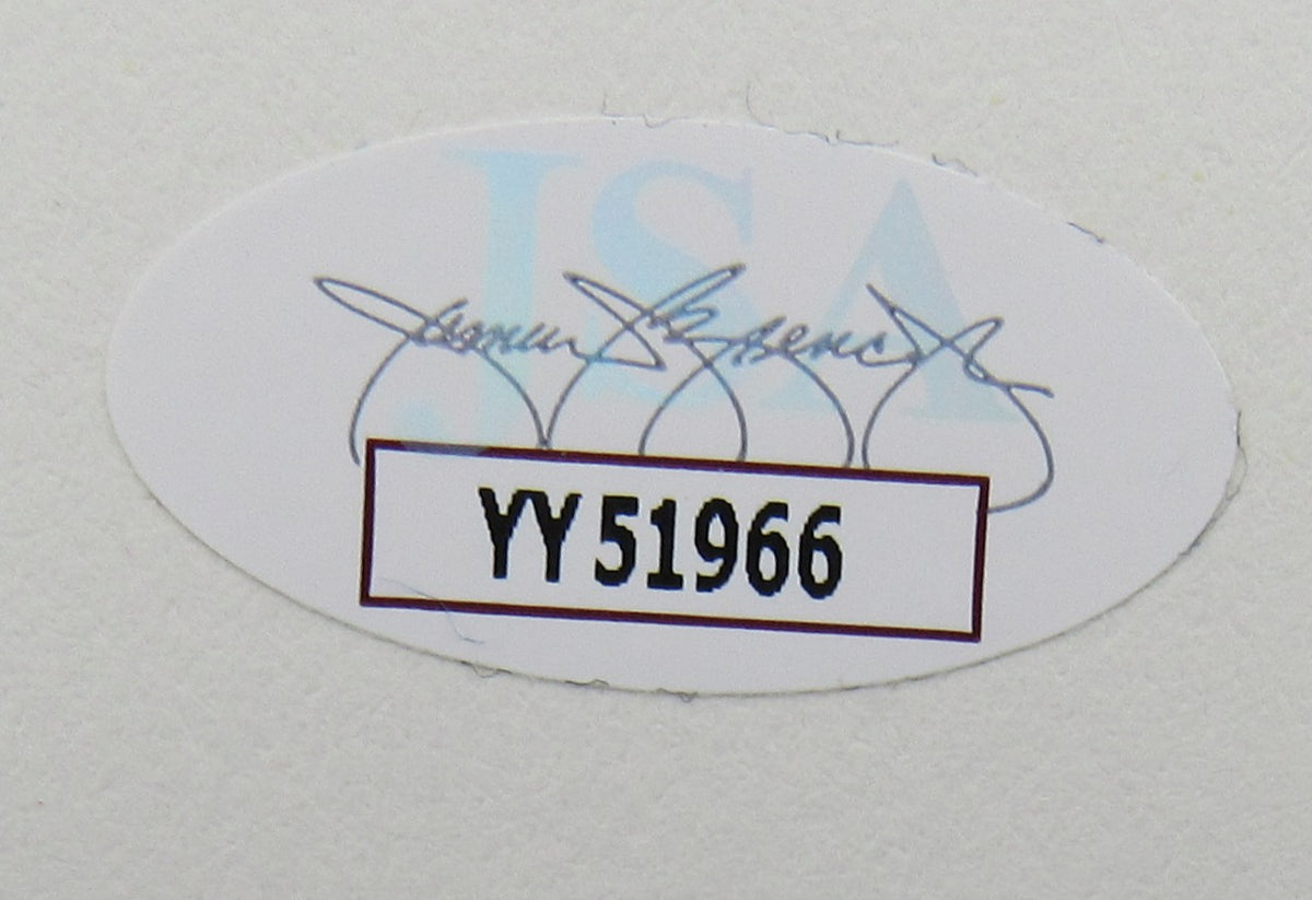 Wilt Chamberlain Signed Framed Cut JSA LOA YY51966