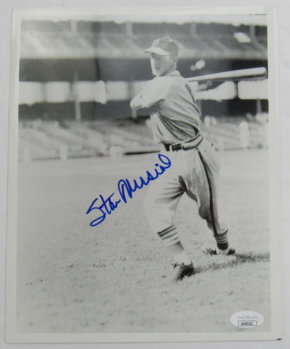 Stan Musial Signed Auto Autograph 8x10 Photo JSA AV66162