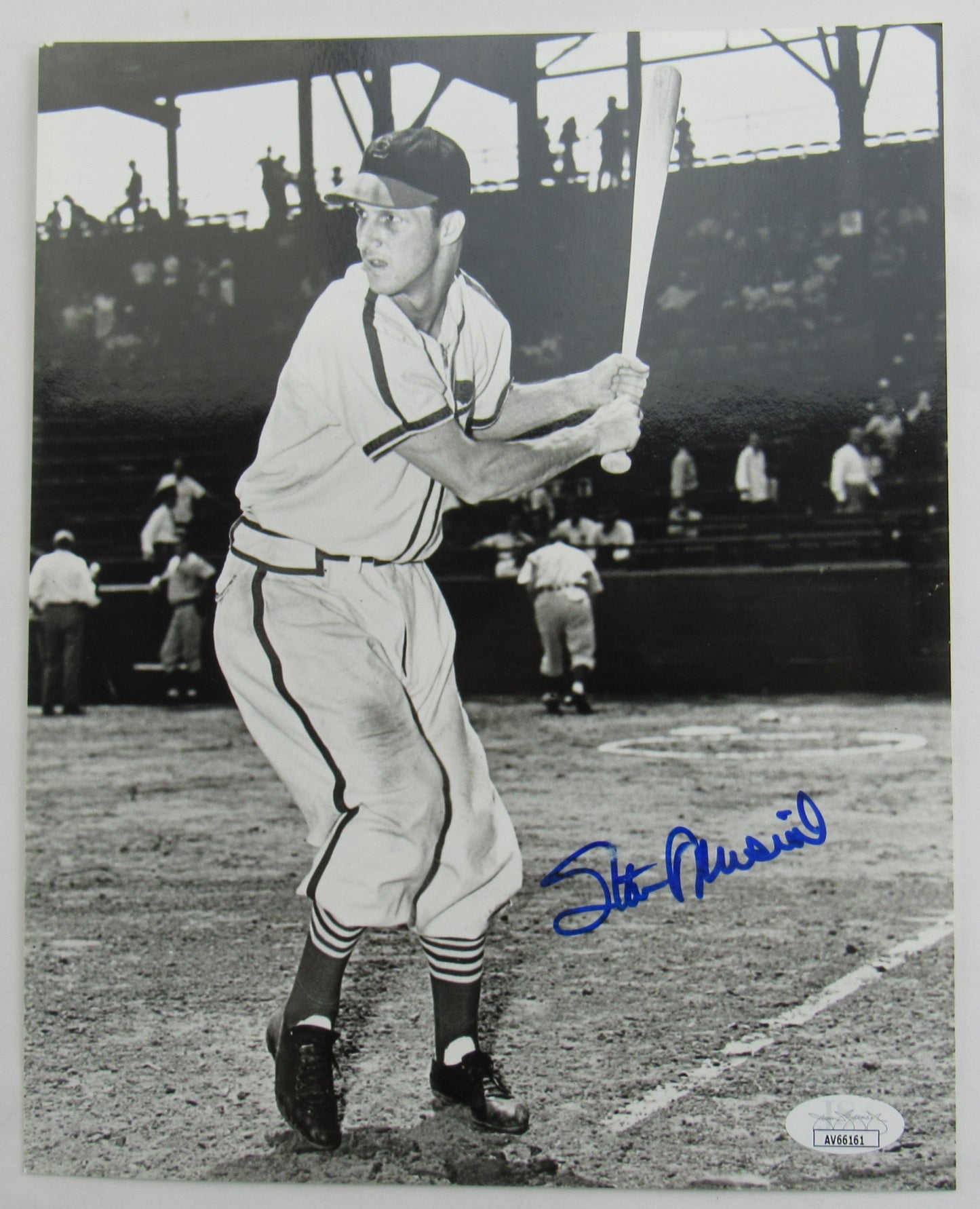 Stan Musial Signed Auto Autograph 8x10 Photo JSA AV66161