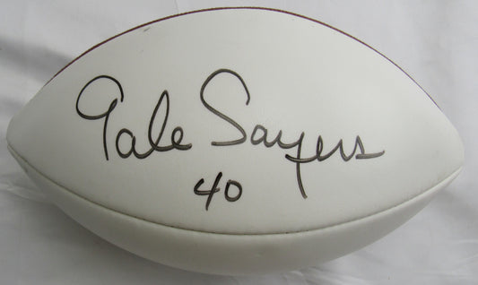 Gale Sayers Signed Auto Wilson Football JSA CM07450