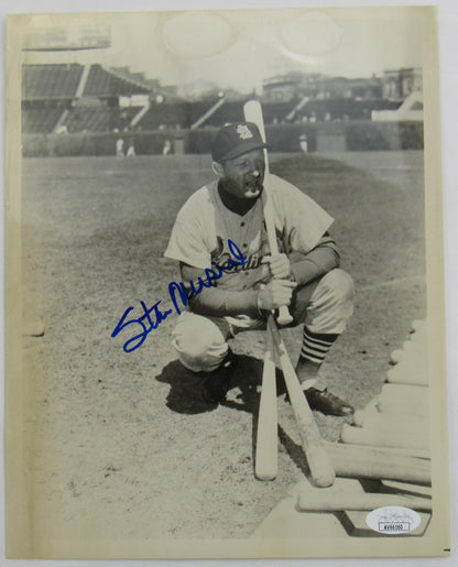 Stan Musial Signed Auto Autograph 8x10 Photo JSA AV66160