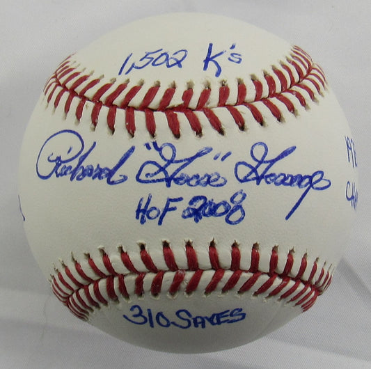 Goose Gossage Signed 8 Stat Auto Rawlings Baseball JSA WA169053