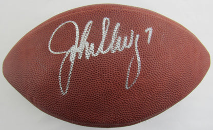 John Elway Signed Auto Autograph Wilson 1997 World Champs NFL Football JSA AV66145