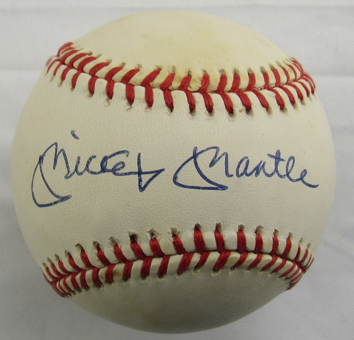 Mickey Mantle Signed Auto Rawlings Baseball JSA LOA ZZ85307