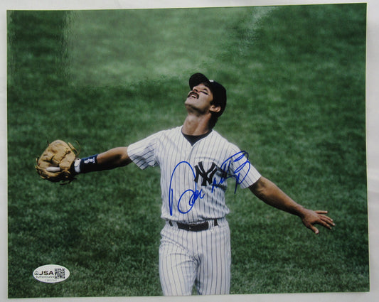 Don Mattingly Signed Auto 8x10 Photo JSA CM07391