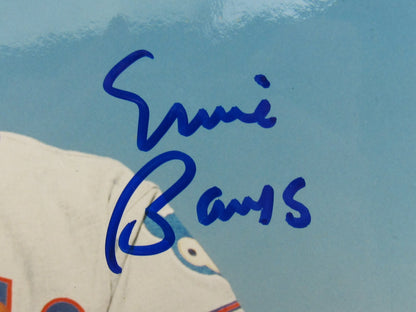Ernie Banks Signed Auto 8x10 Photo JSA CM07390