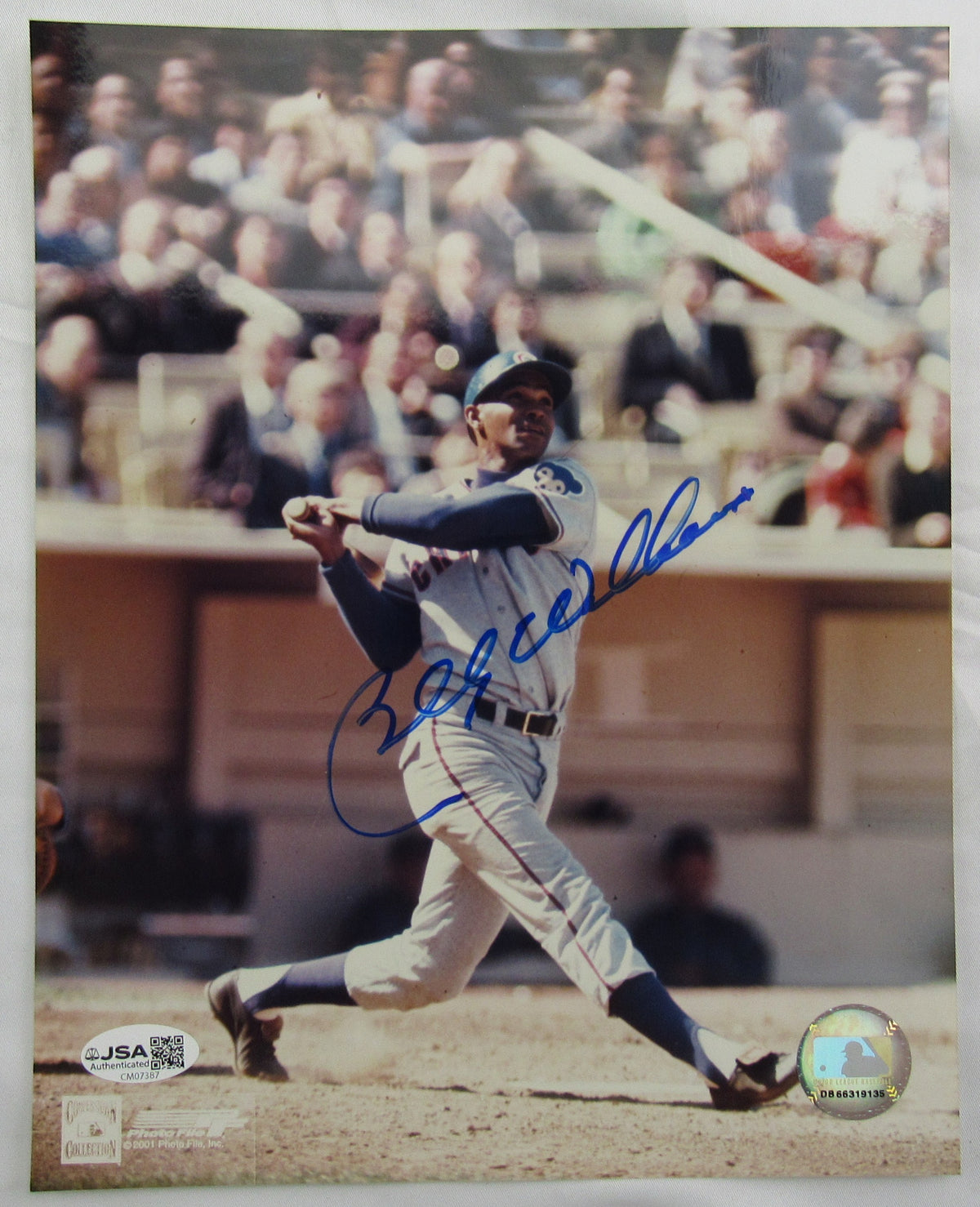 Billy Williams Signed Auto 8x10 Photo JSA CM07387