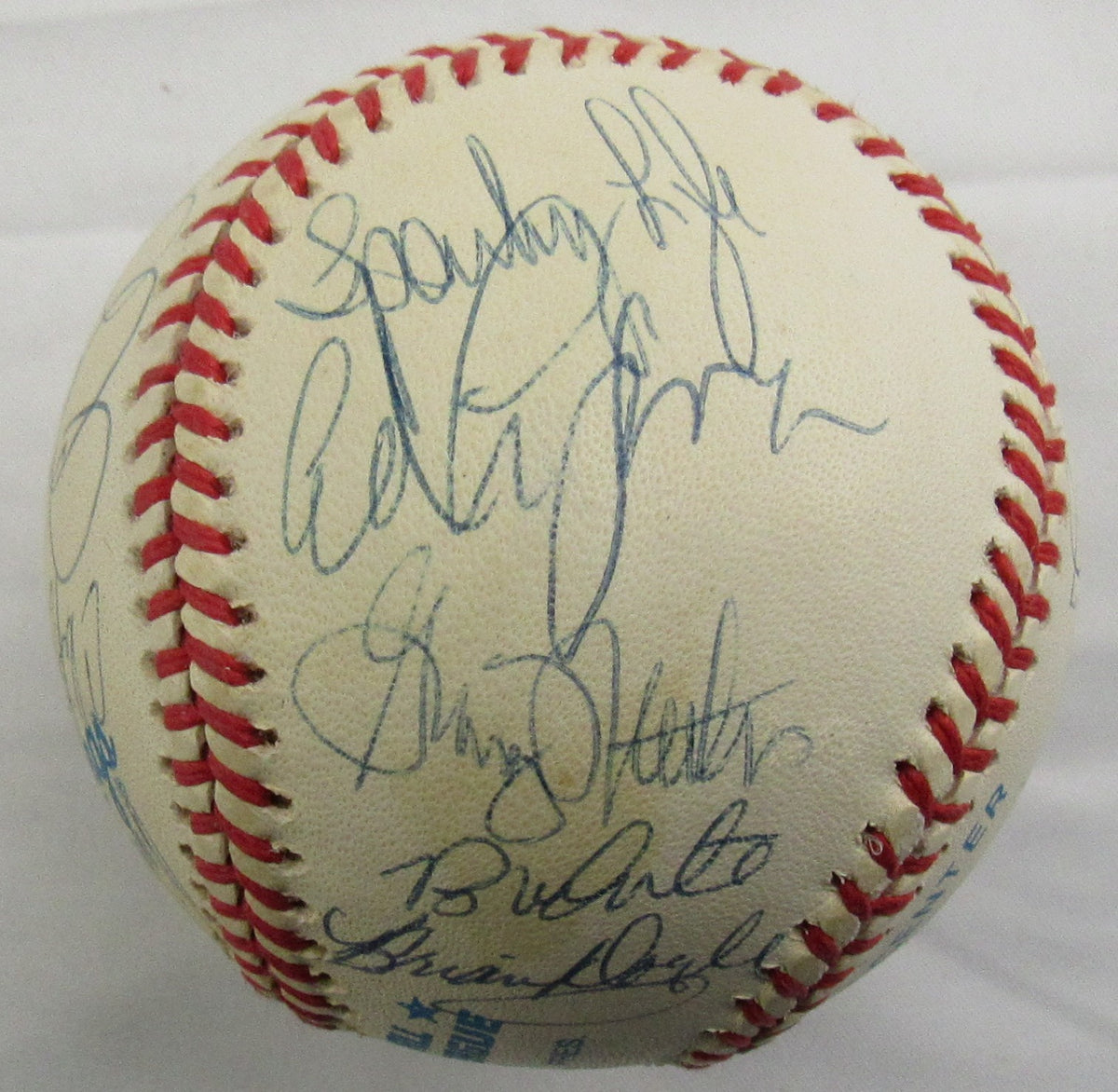 1978 World Series Yankees Signed Auto Rawlings Baseball Reggie Jackson Goose Gossage Catfish Hunter +17 JSA LOA YY51964