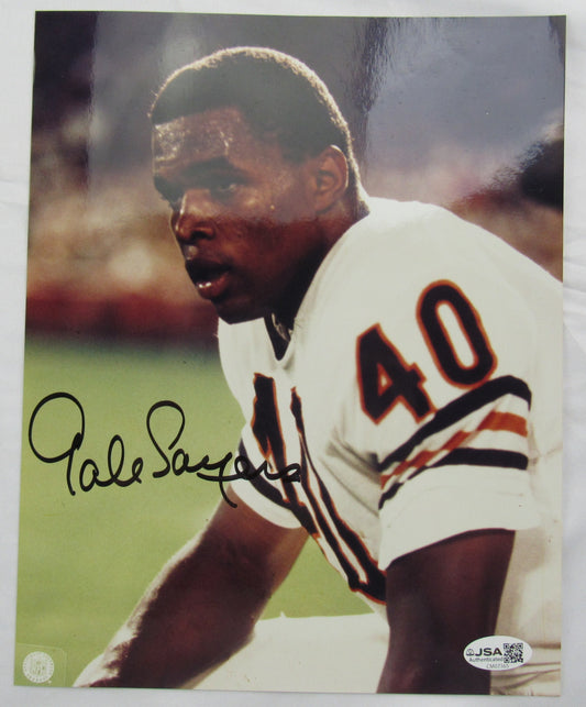 Gale Sayers Signed Auto 8x10 Photo JSA CM07365