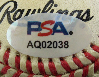 Willie Mays Signed Auto Rawlings Baseball PSA AQ02038