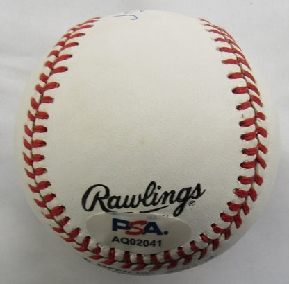 Willie Mays Signed Auto Rawlings Baseball PSA AQ02041