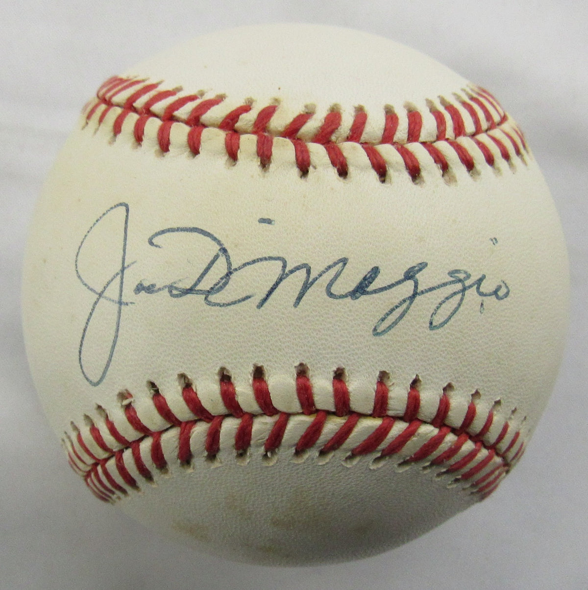Joe DiMaggio Signed Auto Rawlings Baseball PSA LOA AR05668