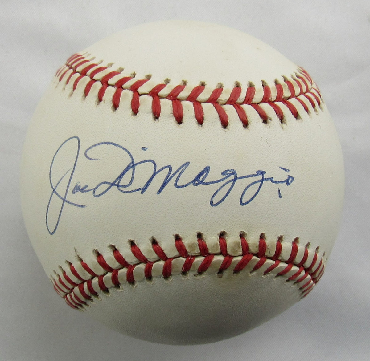 Joe DiMaggio Signed Auto Rawlings Baseball PSA LOA AR056733