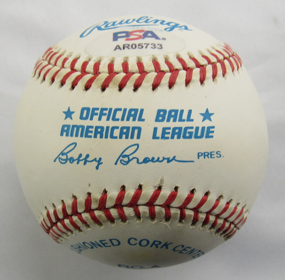 Joe DiMaggio Signed Auto Rawlings Baseball PSA LOA AR056733