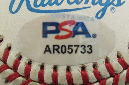 Joe DiMaggio Signed Auto Rawlings Baseball PSA LOA AR056733