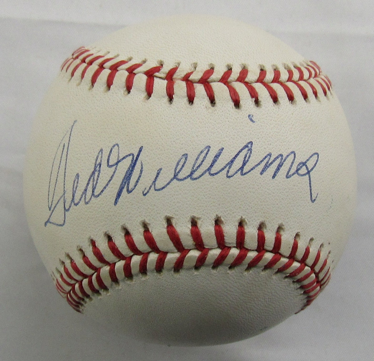 Ted Williams Signed Auto Rawlings Baseball PSA LOA AR056734