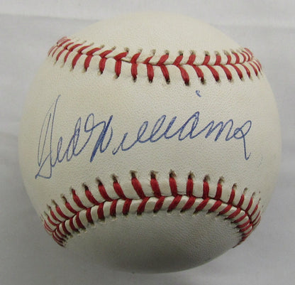 Ted Williams Signed Auto Rawlings Baseball PSA LOA AR056734