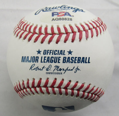 Aaron Judge Signed Auto Rawlings Baseball PSA AQ80828