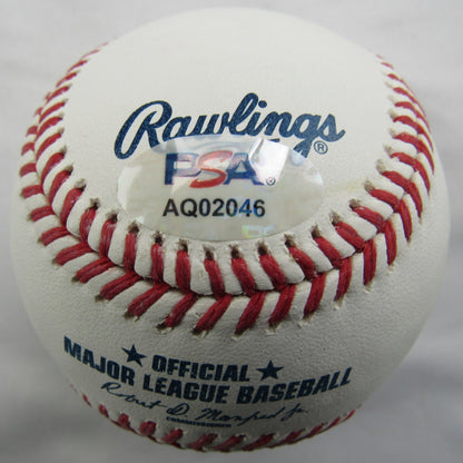 Max Fried Signed Auto Rawlings Baseball PSA AQ02046
